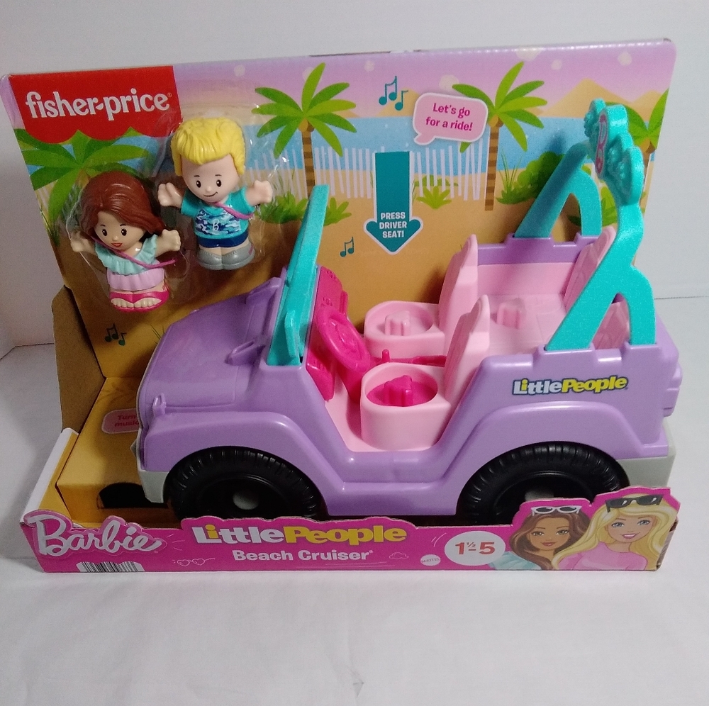 Fisher-Price Little People Barbie Beach Cruiser